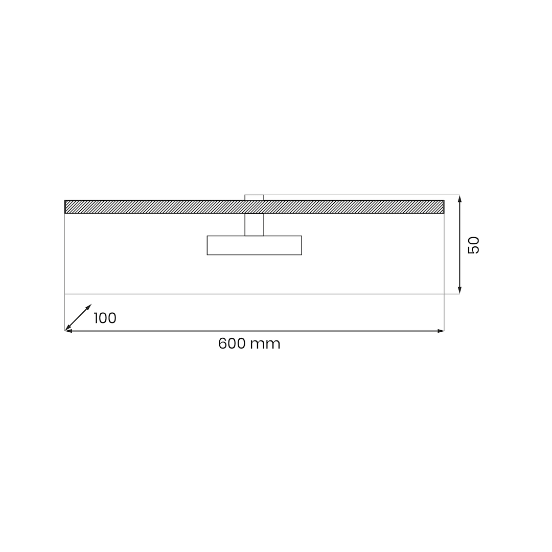 Kinkiet Prado Chrome 11W LED 3000K - obrazek 4