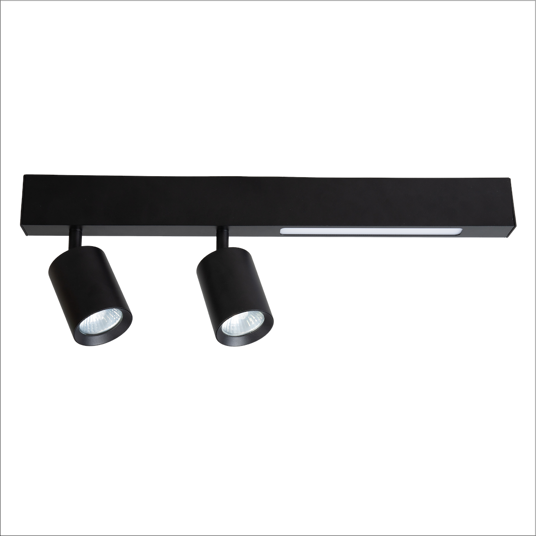 Lampa Sufitowa Magnet 5W+2xGU10 3000/4000K Czarny - obrazek 7