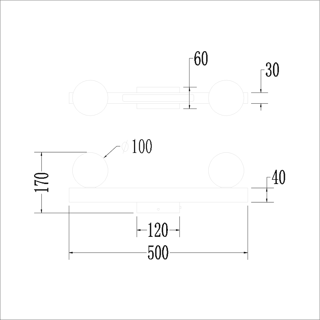 Lampa Sufitowa Magnet 13W+2xG9 3000/4000K Biały - obrazek 6
