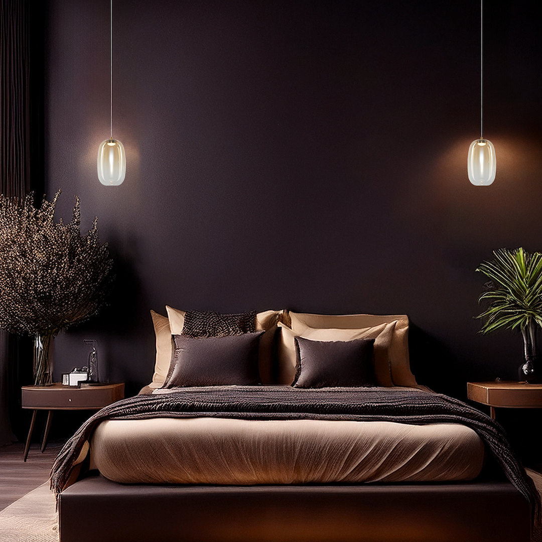 Lampa wisząca VASO 3 AMBER 4W - obrazek 4
