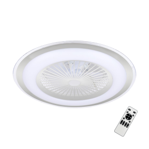 Lampowentylator Zephyr Srebrny 48W LED+ PILOT
