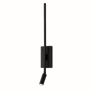 Kinkiet Torch Czarny 6W+3W 4000K