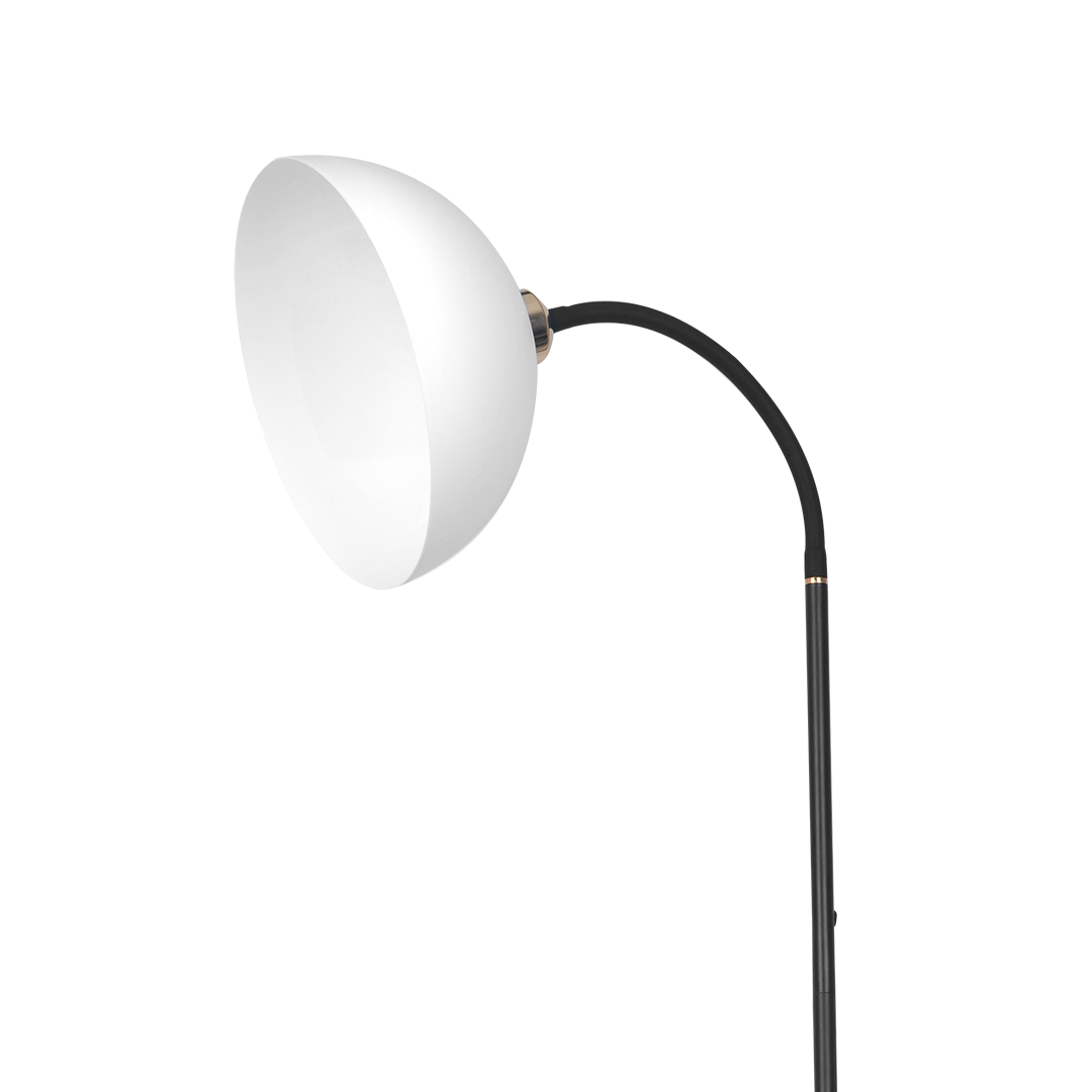 Lampa podłogowa Zack Czarny 1xE27 - obrazek 3