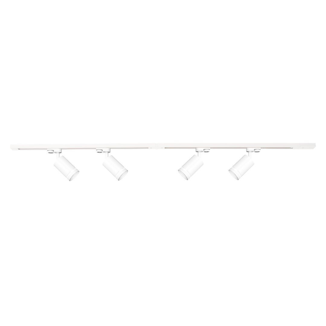 Zestaw Track Light Pipe Ring 4xGU10 2m Biały - obrazek 8
