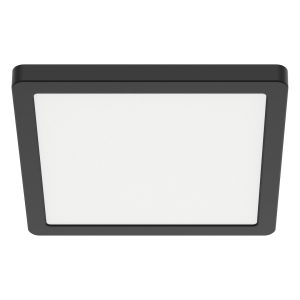 Plafon Evora Czarny Square 18W 3CCT