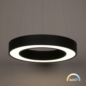 Lampa wisząca Union Czarny 40W LED 3000-4000-6000K