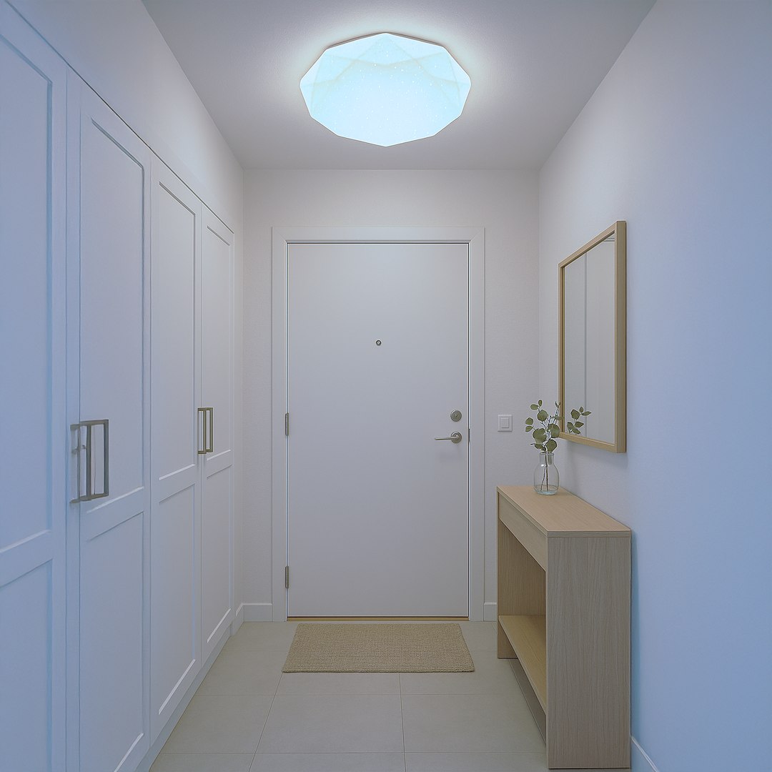 Plafon HEX 72W LED Ø500 + pilot - obrazek 4