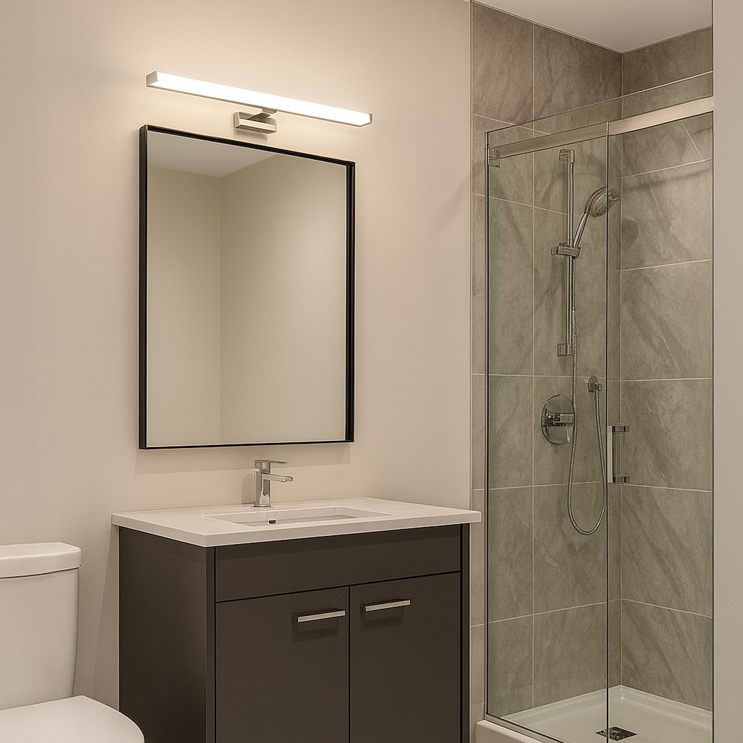 Kinkiet MIRORE SILVER 10W 60cm - obrazek 2