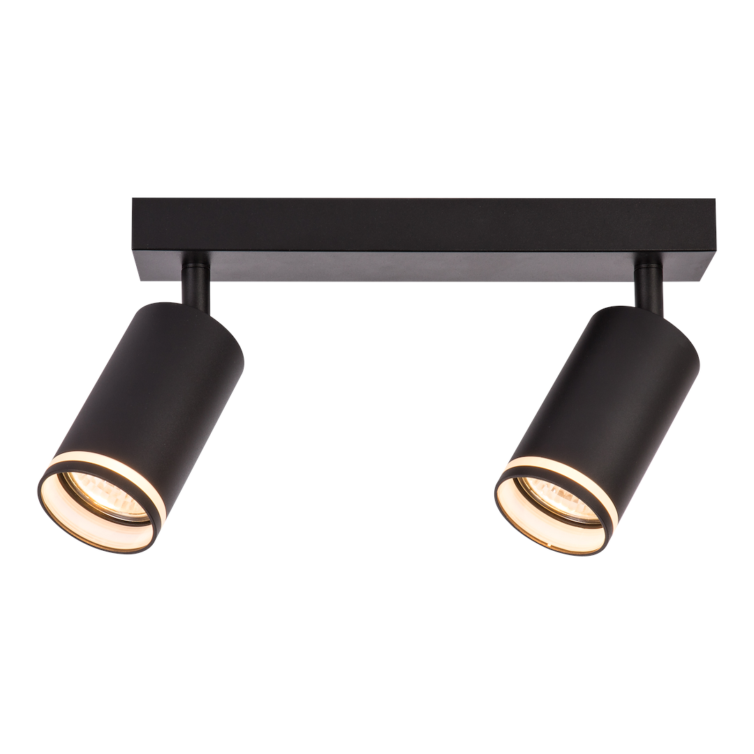 Oprawa Pipe Ring Spot Czarny 2xGU10 - obrazek 7