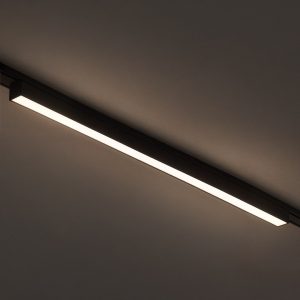 Slim Magnetic Track Czarny 61cm 20W LED Tuya CCT 24V