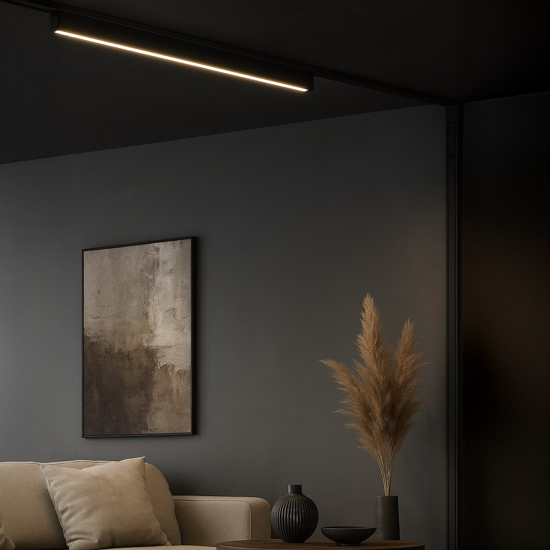 Slim Magnetic Track Czarny 61cm 20W LED Tuya CCT 24V - obrazek 4