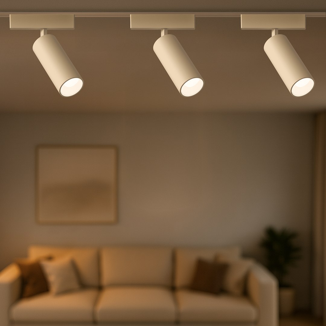 Slim Magnetic Track Biały spot 9W LED Tuya CCT 24V - obrazek 3