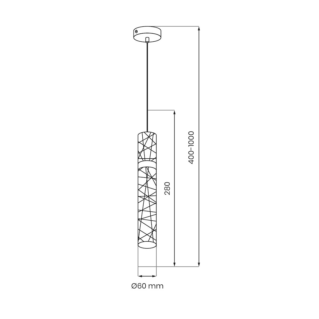 Lampa wisząca LAGOS 8W LED - obrazek 9