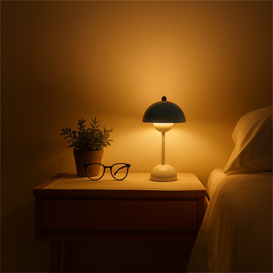 Lampka nocna COSTA White - obrazek 3