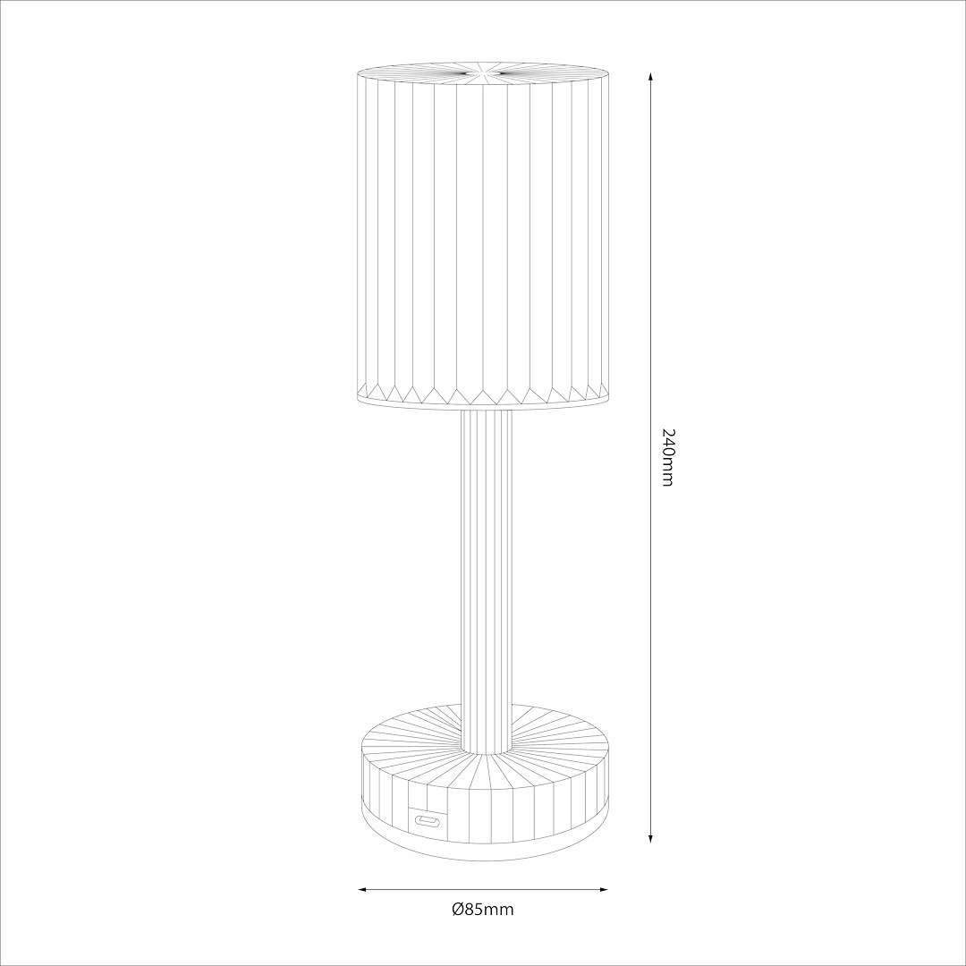 Lampka nocna SIMPLE Clear - obrazek 6