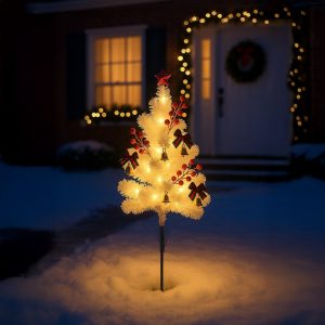 Choinka mini biała 1W LED