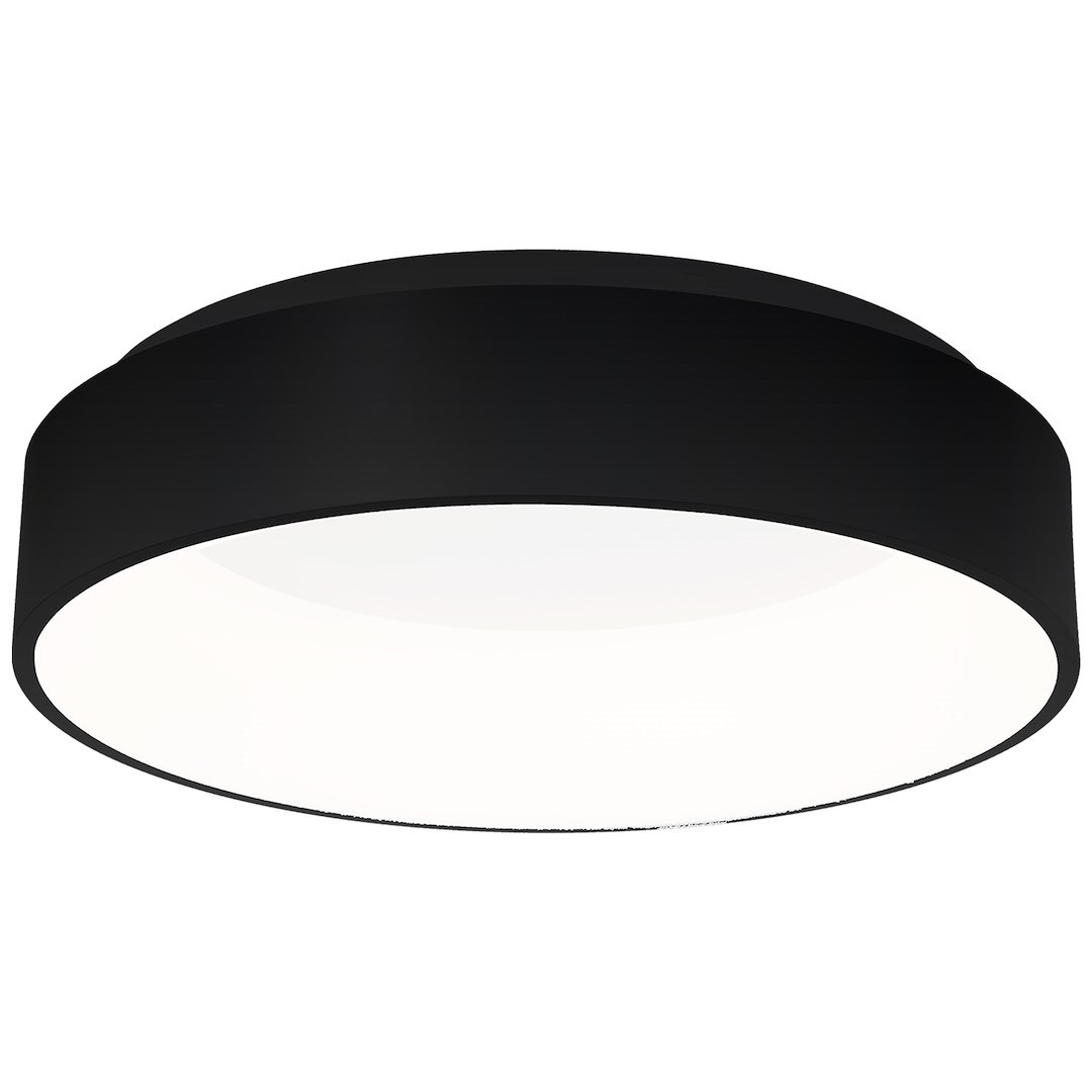 Plafon OHIO BLACK 40W LED 3000K-4000K Ø450mm - obrazek 2