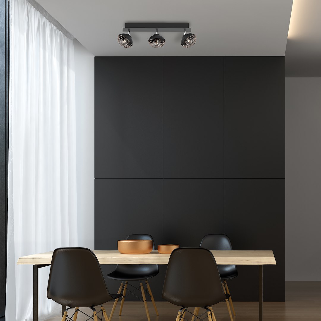 Lampa sufitowa LOGAN 3xE14 - obrazek 5