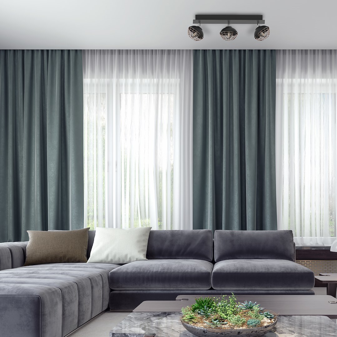 Lampa sufitowa LOGAN 3xE14 - obrazek 6