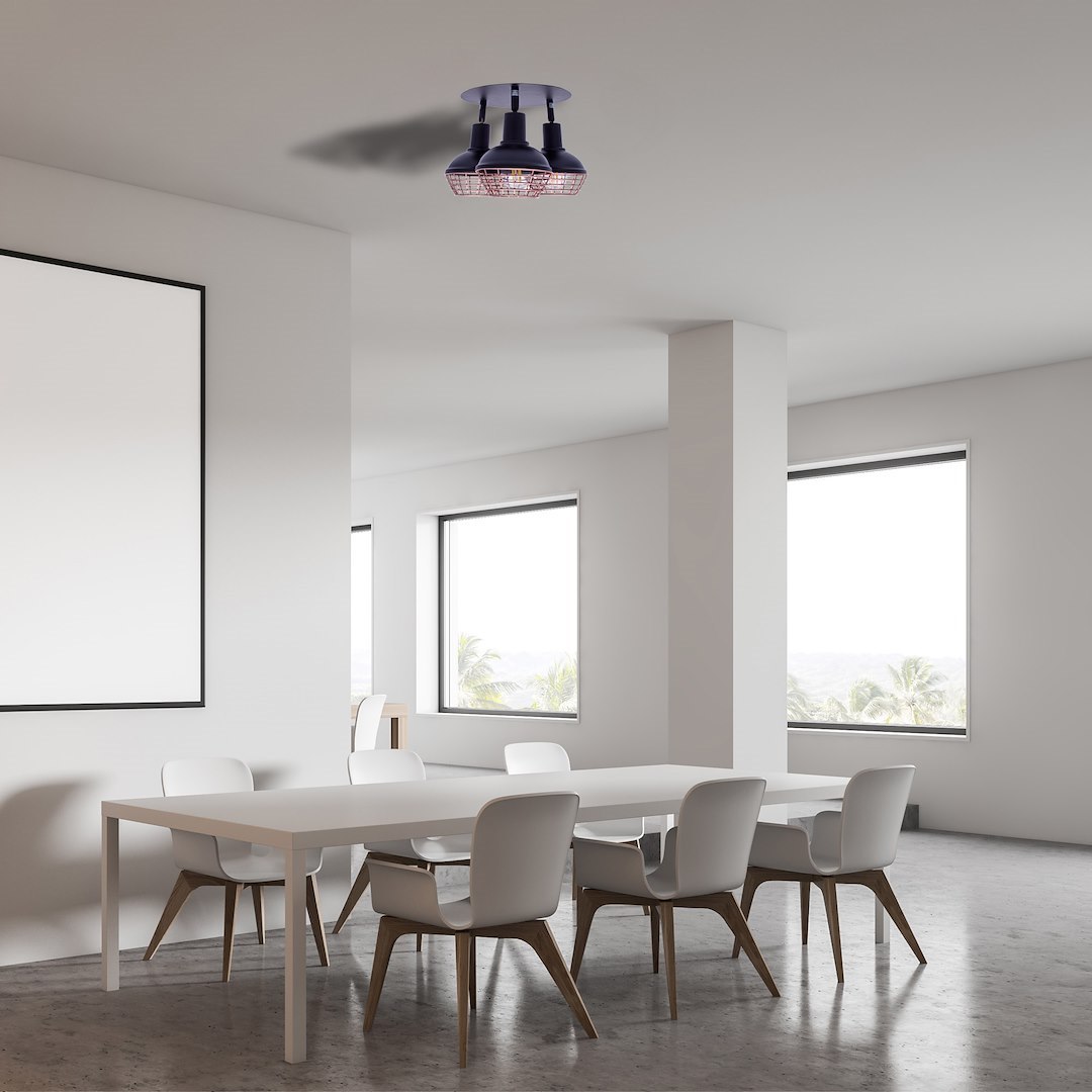 Lampa sufitowa LOGAN 3xE14 - obrazek 5