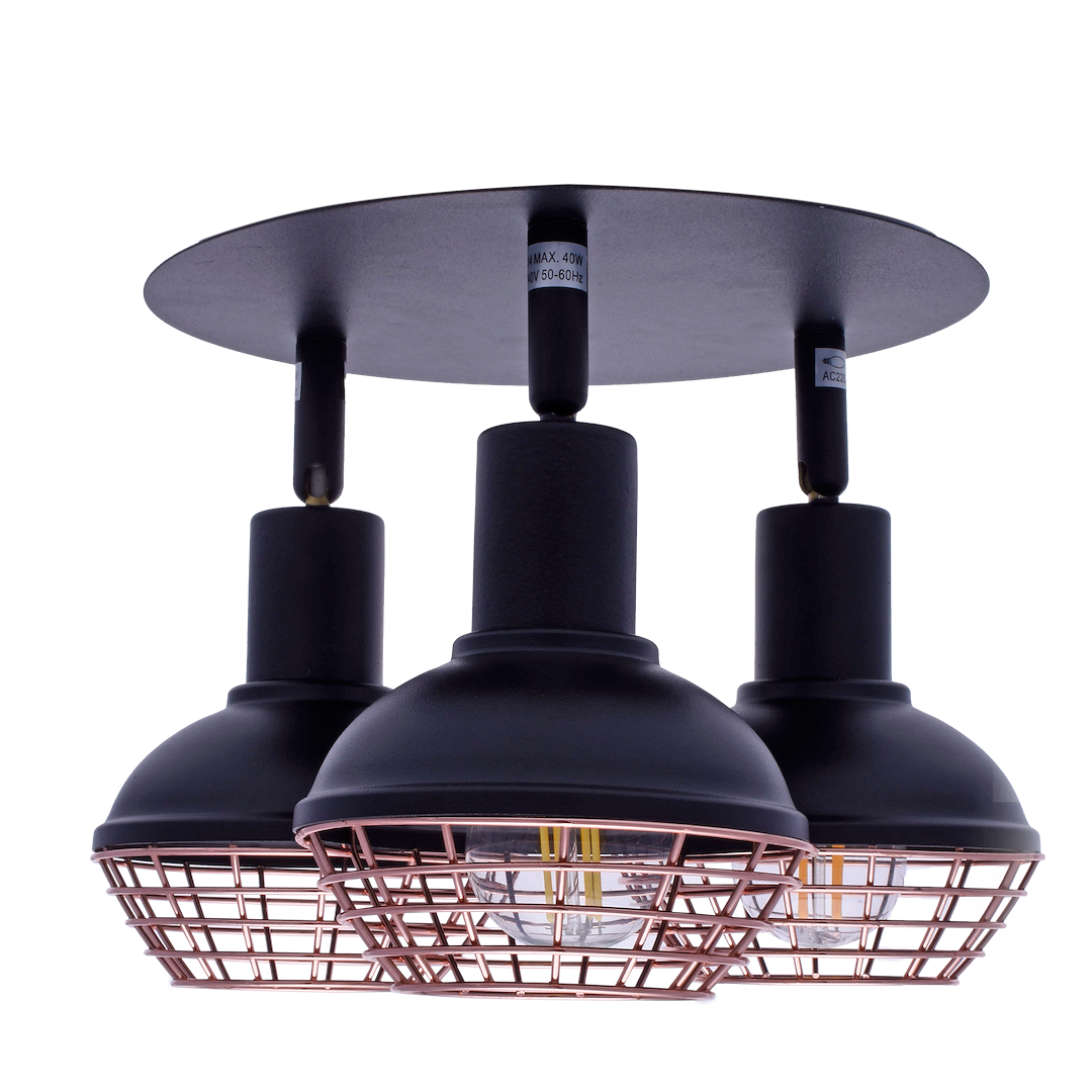 Lampa sufitowa LOGAN 3xE14 - obrazek 7