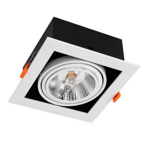 Oprawa Podtynkowa Plaza 1xGU10 AR111 Biały