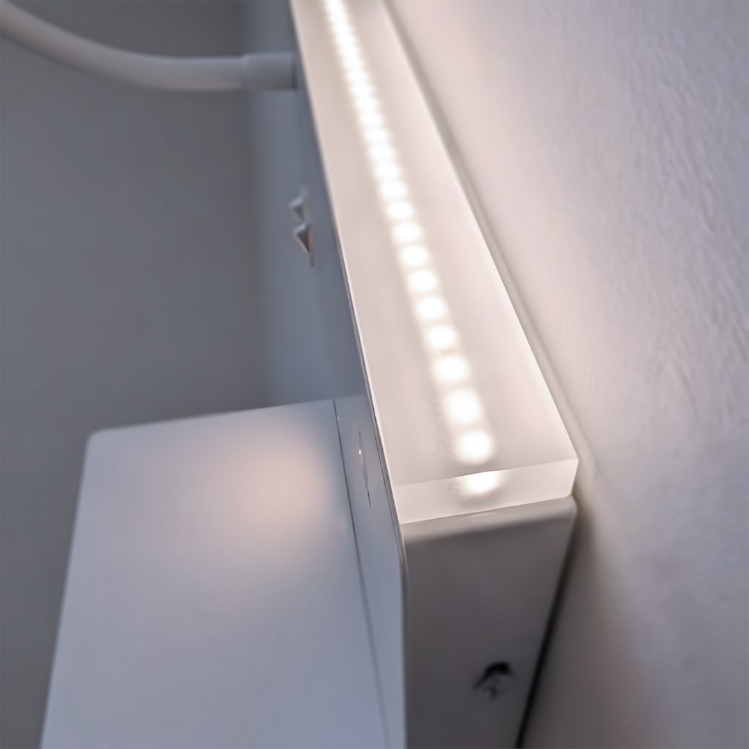 Lampa nocna z półką Shelf Led 4W+5W+2W lewa Biały - obrazek 8