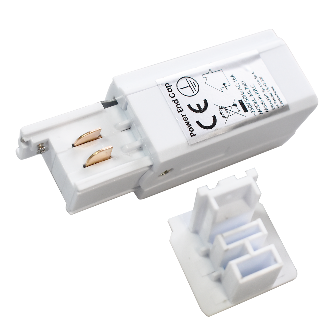 Zasilanie Prowadnicy Track Light Biały 3-obwodowy - obrazek 2