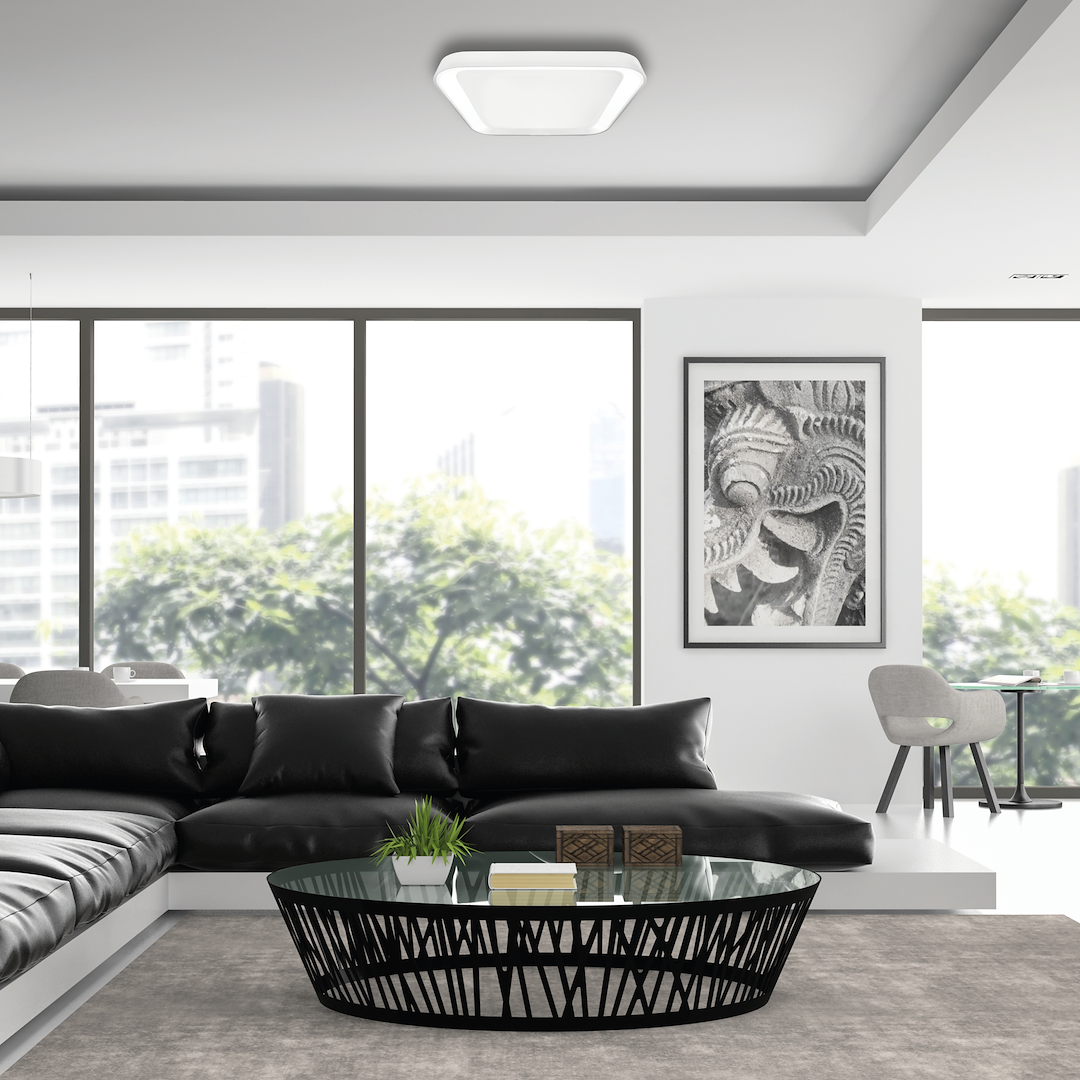 Plafon Quadro Biały 38W - obrazek 2