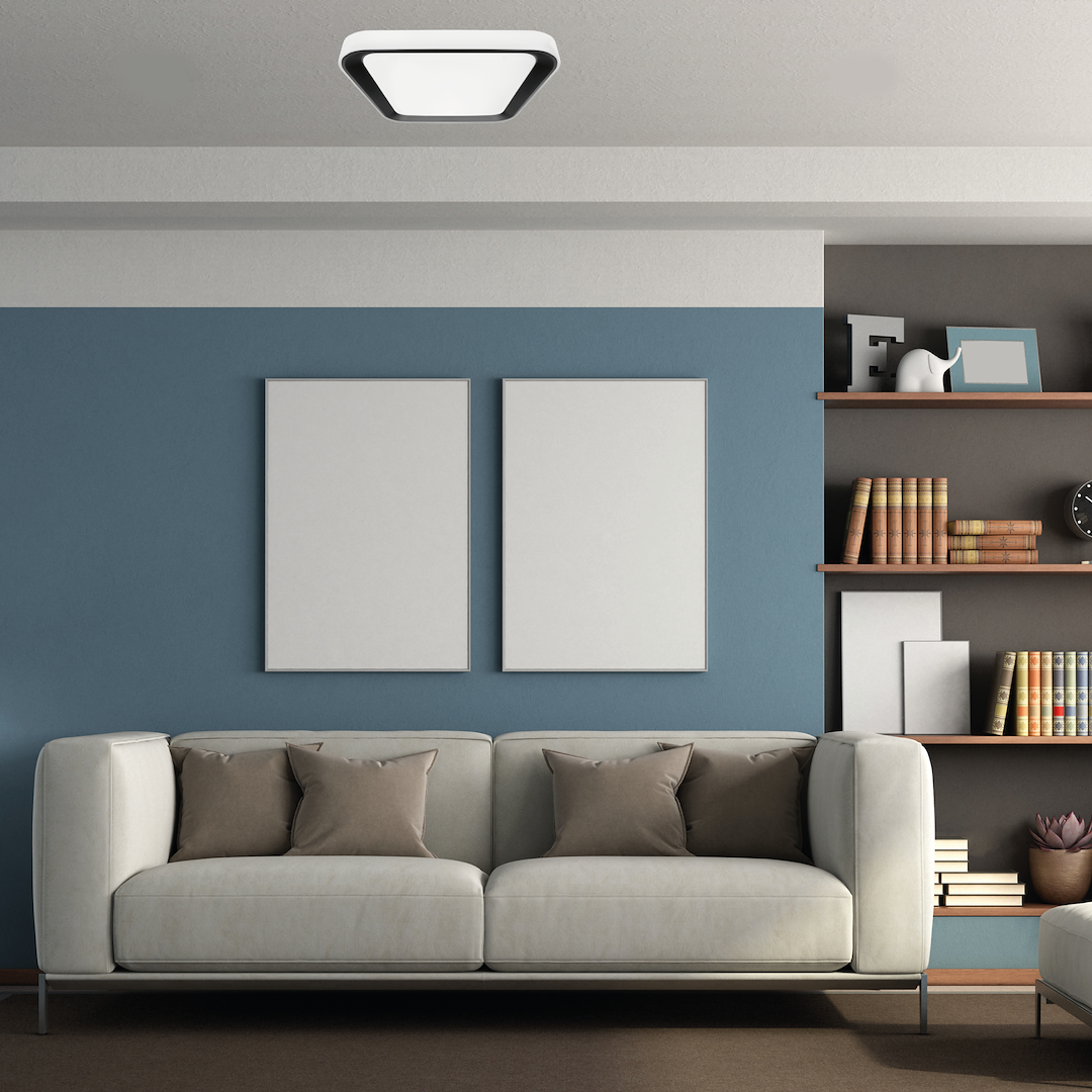 Plafon QUADRO BLACK 38W - obrazek 2