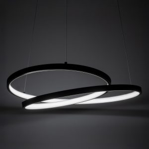 Lampa wisząca LUCERO BLACK 48W LED