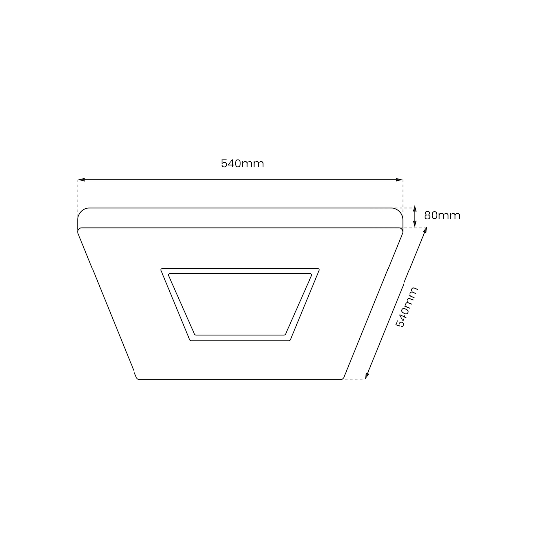 Plafon SPARKY 65W + pilot - obrazek 5