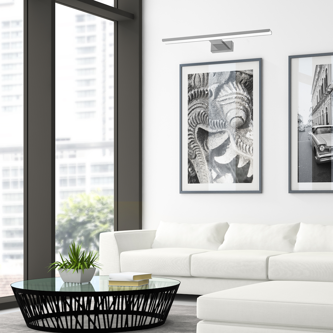 Kinkiet PINTO CHROME 12W LED 50cm - obrazek 3