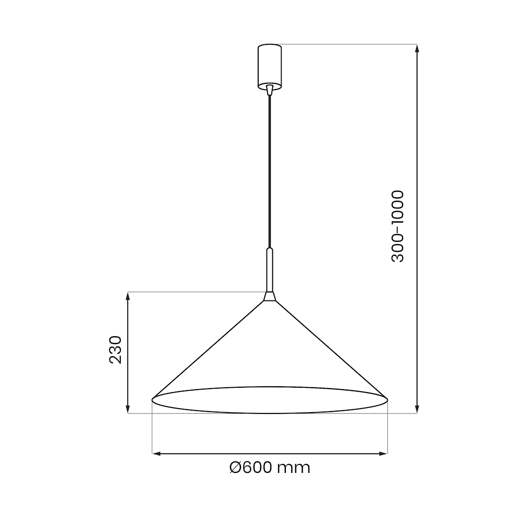 Lampa wisząca CAPITAL BIAŁY 1XGX53 - obrazek 5
