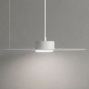 Lampa wisząca PIATTO Biała 1xGX53 fi 350mm