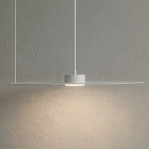 Lampa wisząca PIATTO Biała 1xGX53 fi 550mm