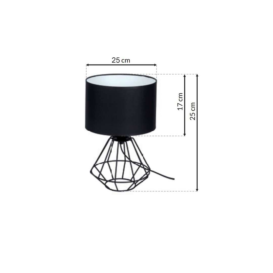 Lampa stojąca COLIN BLACK 1xE27 - obrazek 8