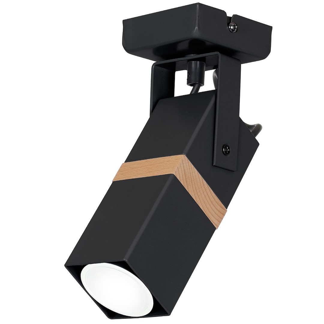 Kinkiet VIDAR BLACK 1xGU10 - obrazek 2