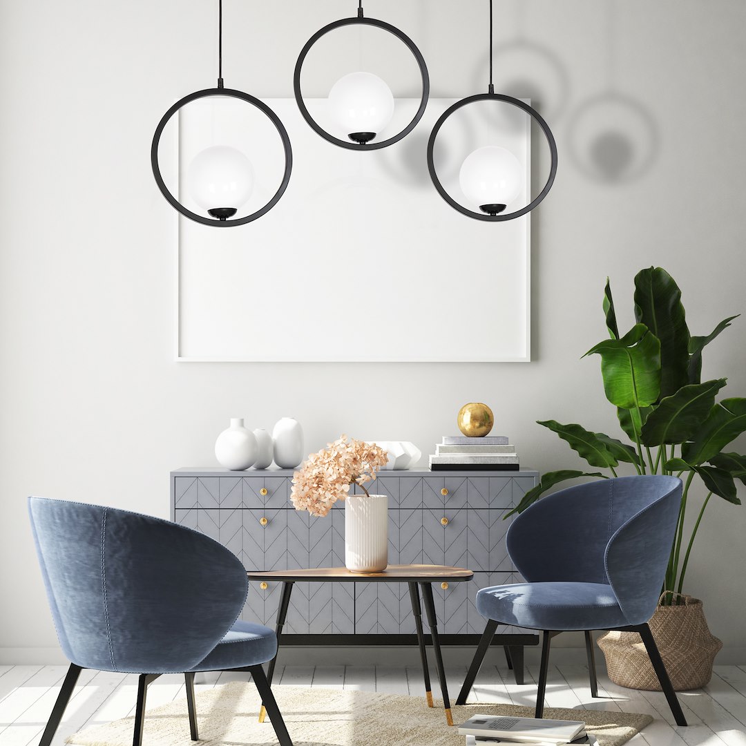 Lampa wisząca BOSTON 3xE14 - obrazek 3