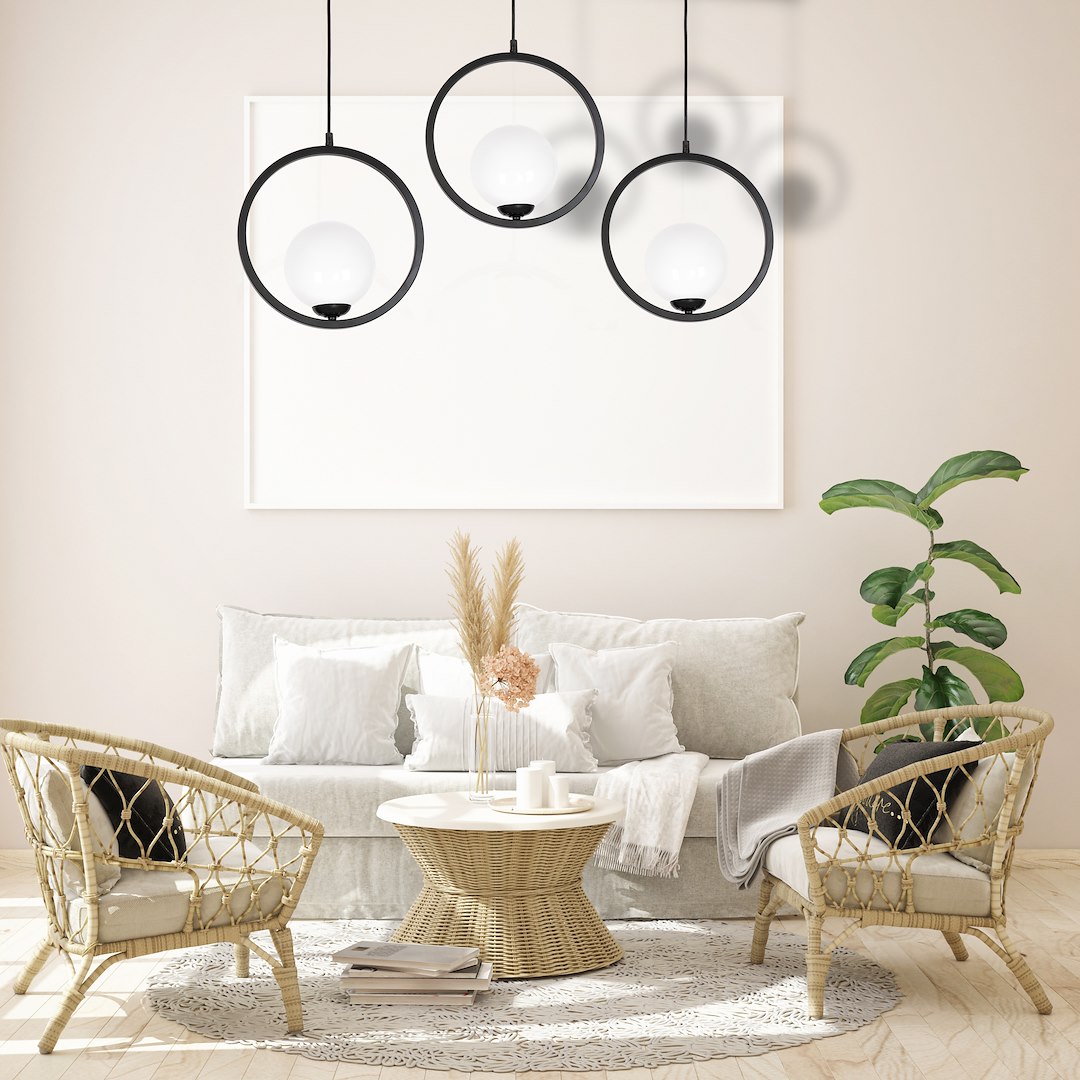 Lampa wisząca BOSTON 3xE14 - obrazek 4
