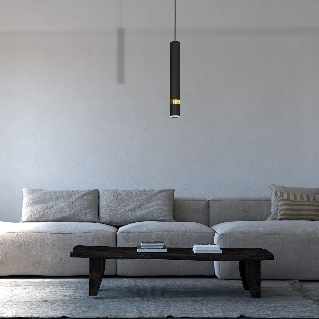 Lampa wisząca JOKER BLACK/GOLD 1xGU10 - obrazek 8