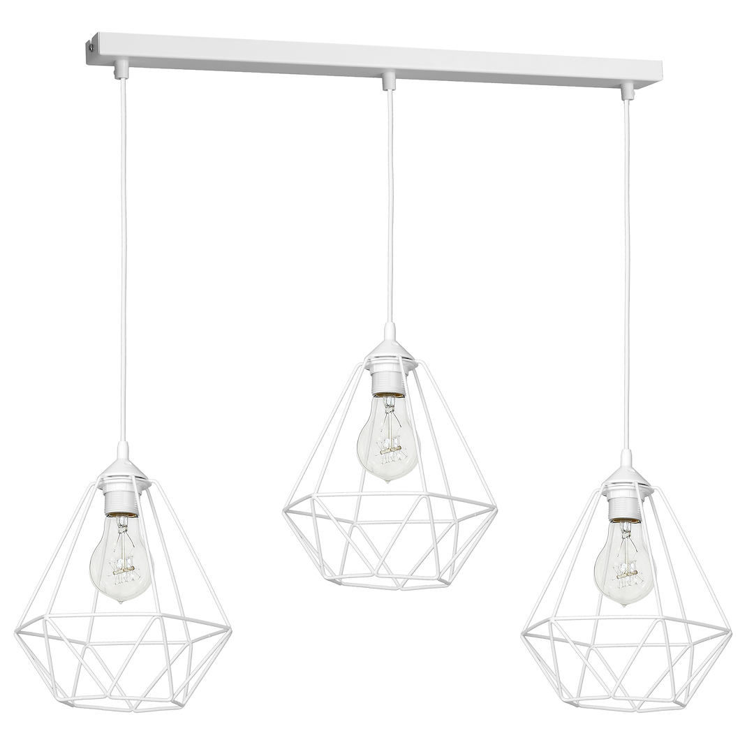 Lampa wisząca BASKET Biały 3xE27