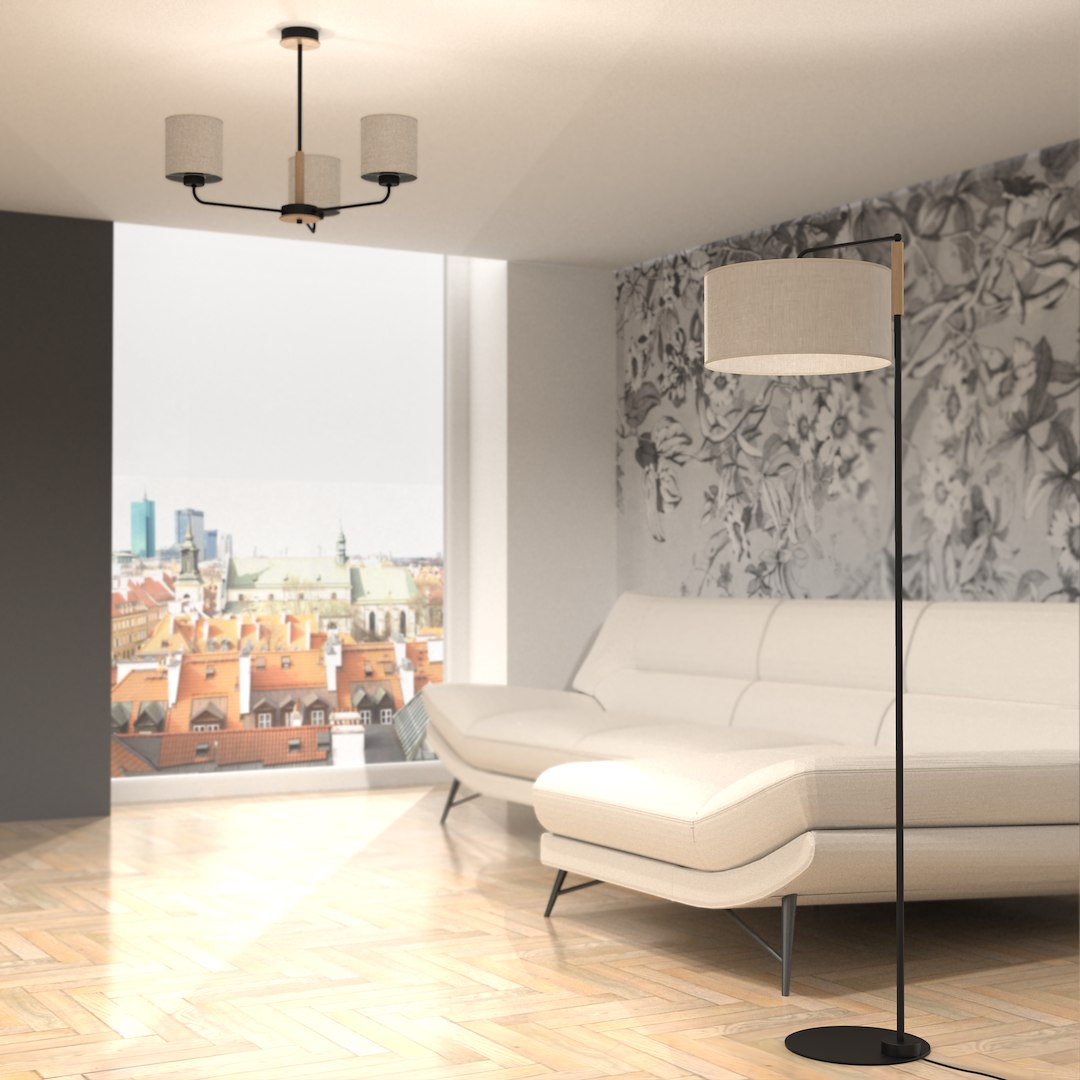 Lampa Podłogowa ATLANTA 1xE27 - obrazek 10