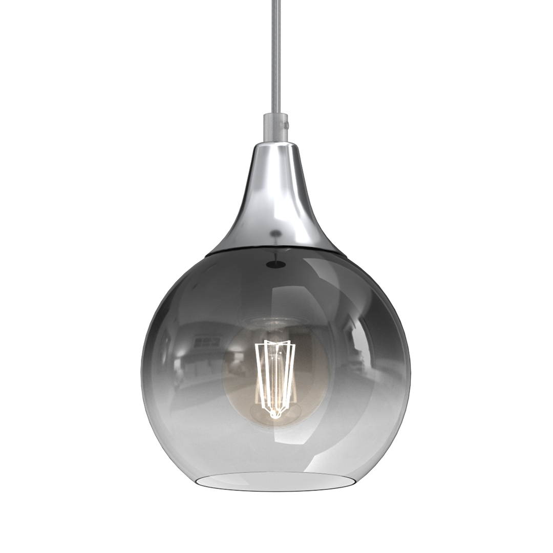 Lampa wisząca MONTE SILVER fi 150 1xE27 - obrazek 2