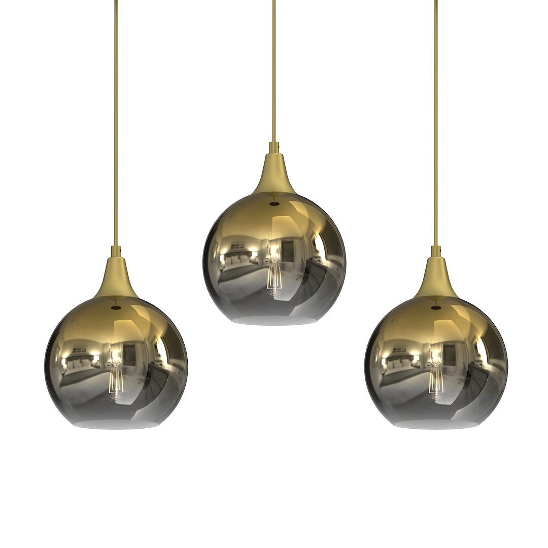 Lampa wisząca MONTE GOLD 3xE27 - obrazek 2