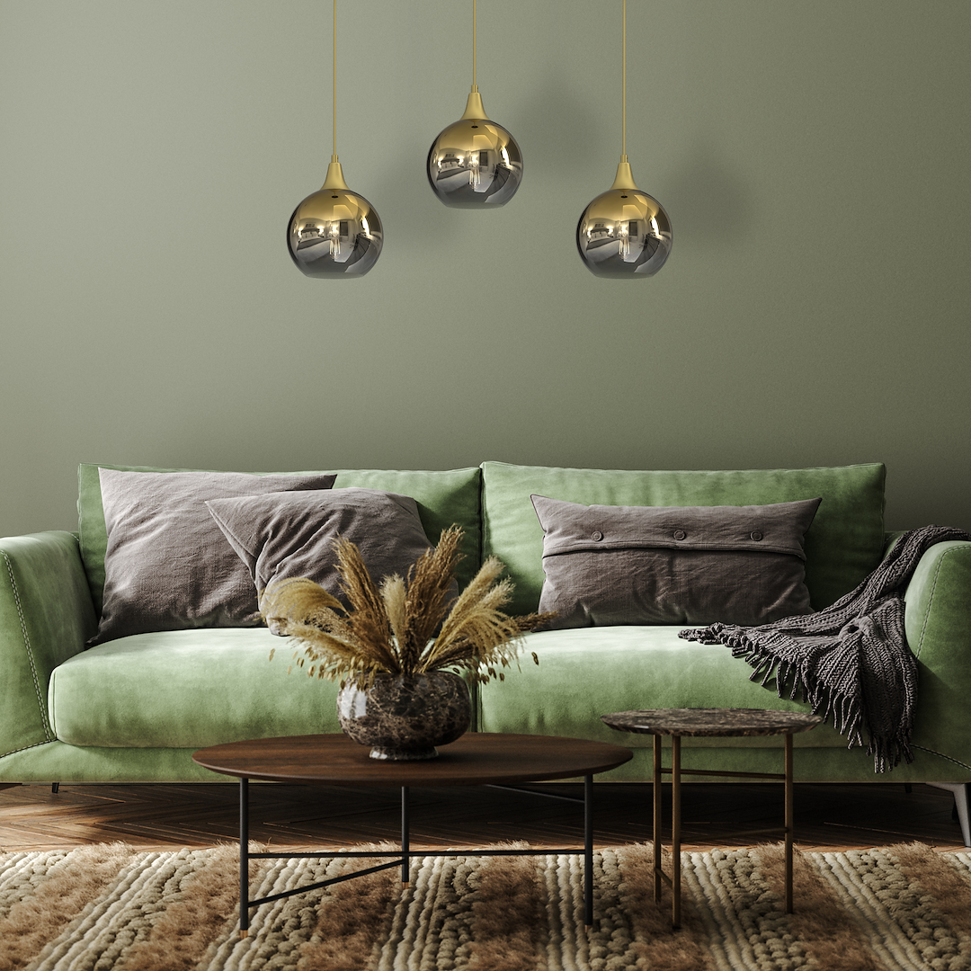 Lampa wisząca MONTE GOLD 3xE27 - obrazek 5