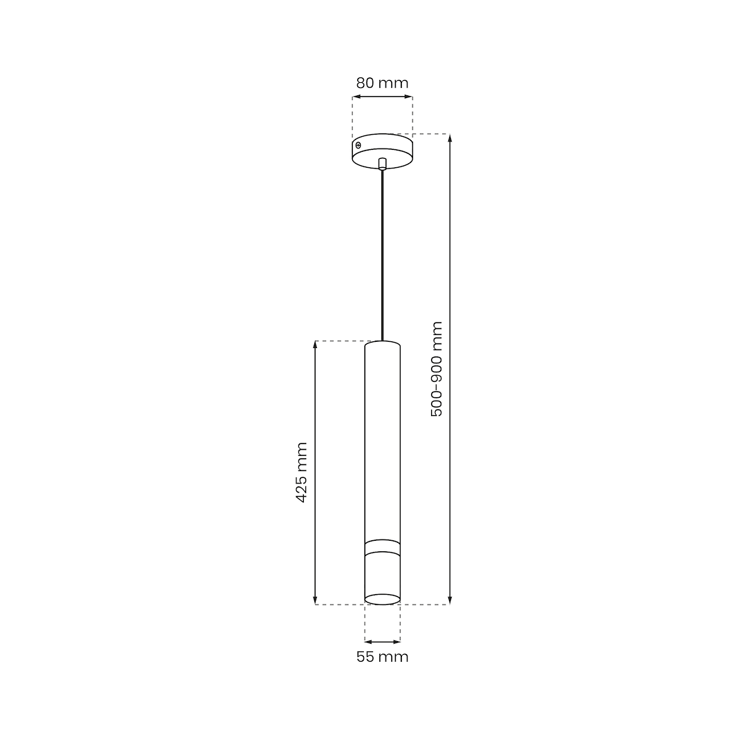 Lampa wisząca JOKER INOX 1xGU10 - obrazek 5
