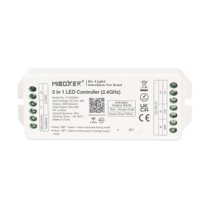MI-LIGHT MiBoxer Kontroler 2w1 MONO/CCT 12-48VDC 20A FUT035P+