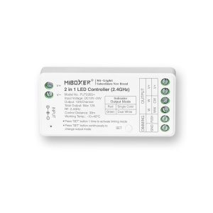 MI-LIGHT MiBoxer Kontroler SR2 2w1 MONO/CCT 12-24VDC 12A FUT035S+