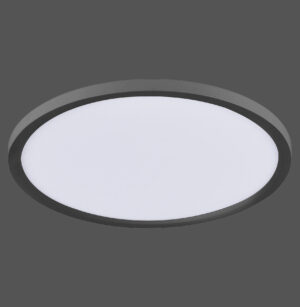 15571-18 FLAT LAMPA SUFITOWA CZARNY